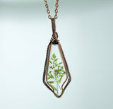 Leaf & Copper Necklace
