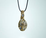Labradorite Tree of Life Necklace